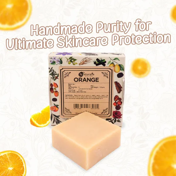 Naturalis_Hand_Milled_Luxury_Orange_Solid_Soap_Bar_|_Cold_Process_|_100g