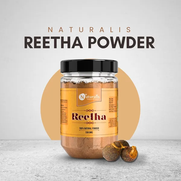 Naturalis_Reetha_Powder_For_Hair_200gms