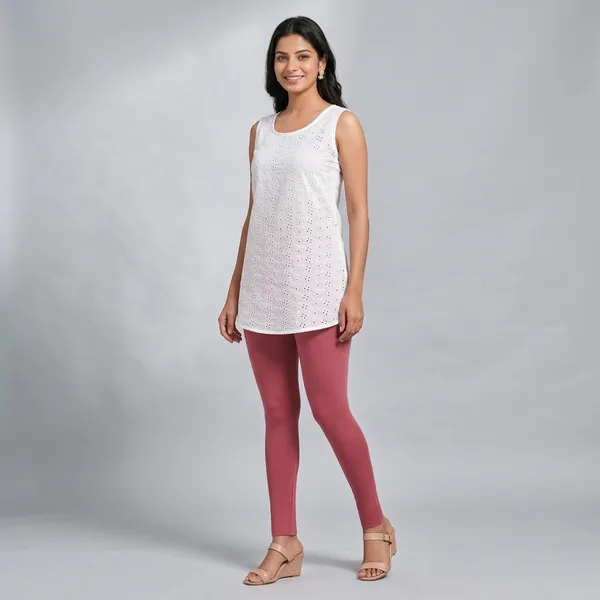 White_Cotton_Eyelet_Sleeveless_Top_For_Women