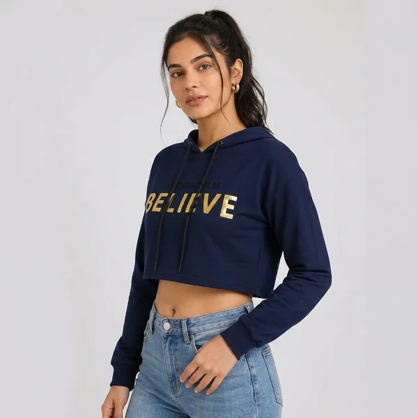 Navy_Blue_Cotton_Blend_Printed_Crop_Hoodie_For_Women