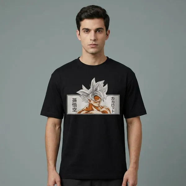 Black_Cotton_Dragon_Ball_Z_Goku_Ultra_Instinct_Printed_T-Shirt_For_Unisex
