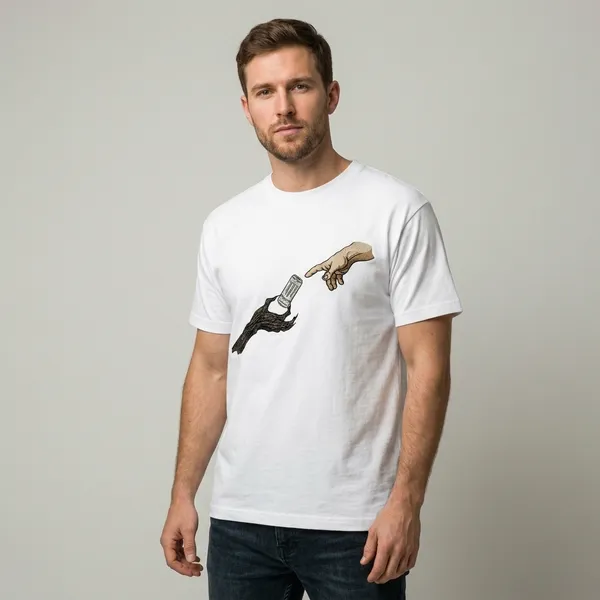 White_Cotton_T-Shirt_For_Unisex