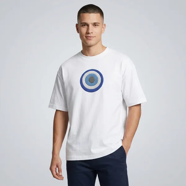 White_Cotton_Casual_T-Shirt_For_Unisex