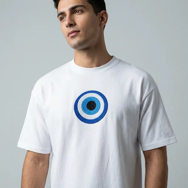 White_Cotton_Casual_T-Shirt_For_Unisex