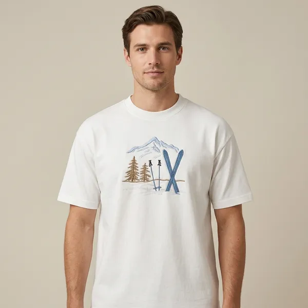 White_Cotton_Casual_T-Shirt_For_Unisex