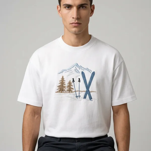 White_Cotton_Casual_T-Shirt_For_Unisex