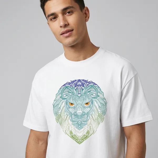 White_Cotton_Casual_T-Shirt_For_Unisex