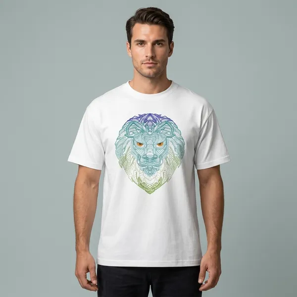 White_Cotton_Casual_T-Shirt_For_Unisex