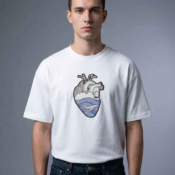 White_Cotton_Casual_T-Shirt_For_Unisex