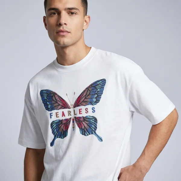 White_Cotton_Casual_T-Shirt_For_Unisex