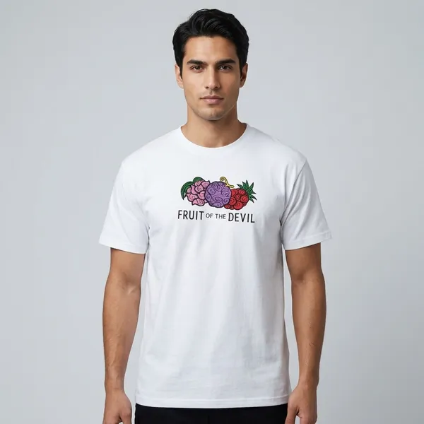 White_Cotton_Casual_T-Shirt_For_Unisex