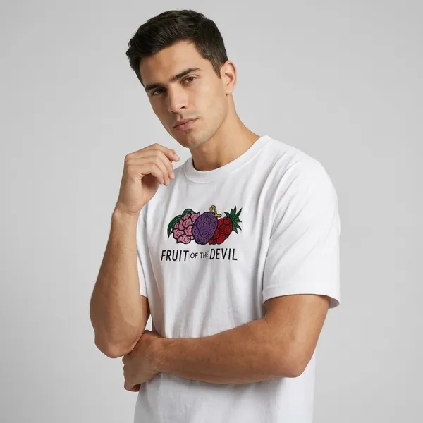 White_Cotton_Casual_T-Shirt_For_Unisex