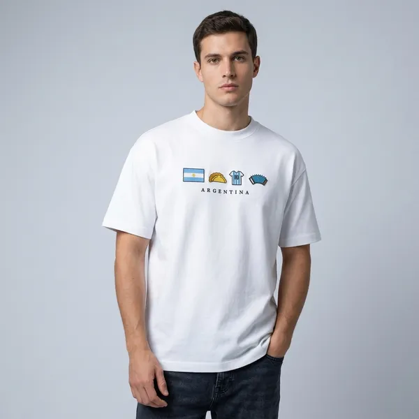 White_Cotton_Casual_T-Shirt_For_Unisex