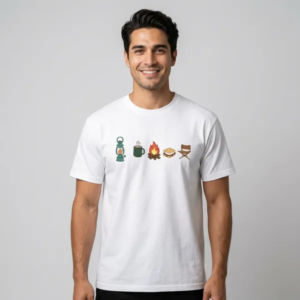 White_Cotton_Casual_T-Shirt_For_Unisex