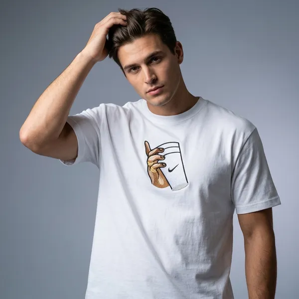 White_Cotton_Casual_T-Shirt_For_Unisex