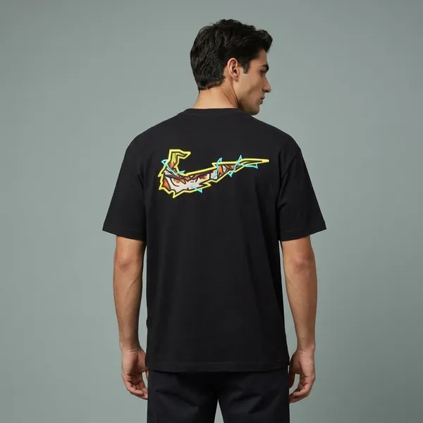 Black_Cotton_Oversized_Shark_Embroidered_Graphic_T-Shirt_For_Unisex