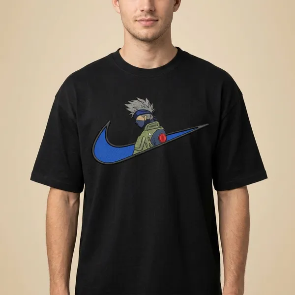 Black_Cotton_Oversized_Anime_Character_Embroidered_T-Shirt_For_Unisex