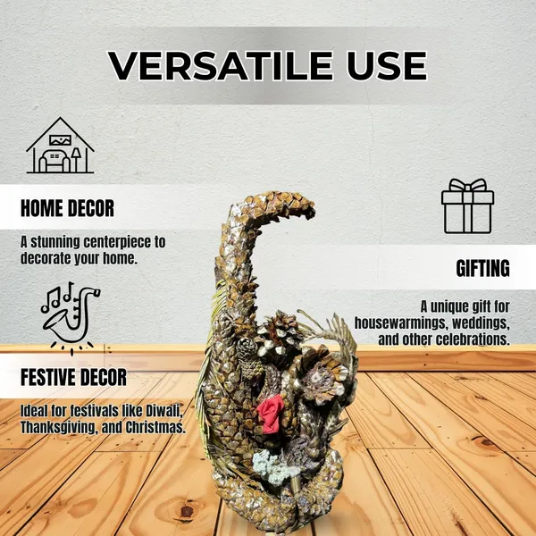 Gold_Deodar_Wood_Rustic_Pine_Cone_Rooster_Sculpture