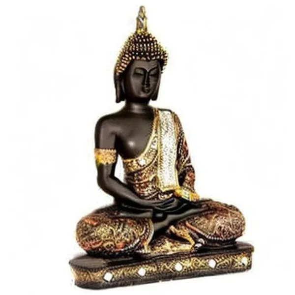 Copper_Black_Resin_Spiritual_Meditating_Buddha_Statue