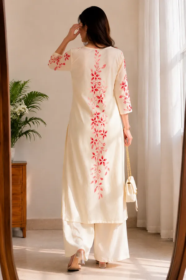 Off_White_Cotton_Anarkali_Kurta_Set_For_Women