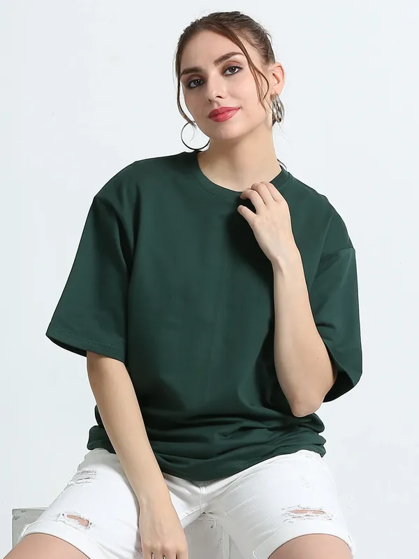 Womens_Oversize_Solid_Pure_Cotton_T-shirt