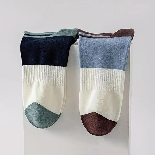 Multicolour_Unisex_Ankle_length_Socks_(Pack_of_5)