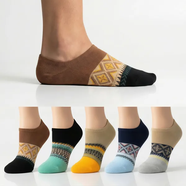 Elite_Loafer_Designer_Socks_Edition_(Pack_of_5)