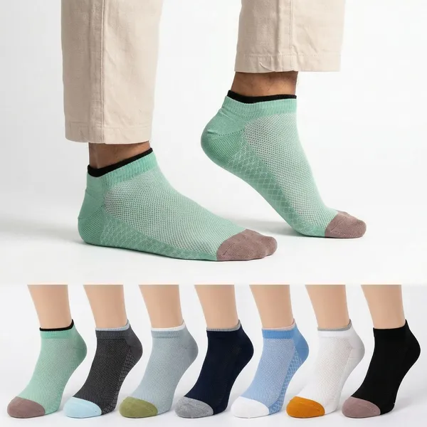 Double_Elastic_4_0_Socks_Pack_Of_7_Default_Title