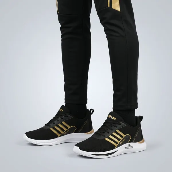 Black_And_Gold_Premium_Mesh_Sports_Shoes_For_Men