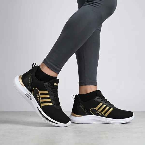 Black_And_Gold_Premium_Mesh_Sports_Shoes_For_Men