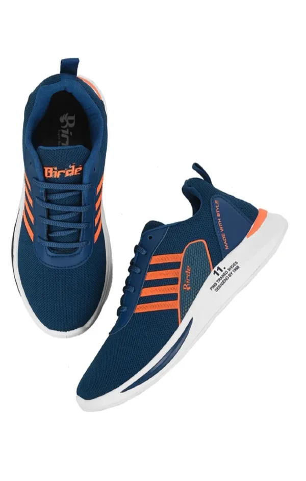 Navy_Blue_And_Orange_Premium_Mesh_Sports_Shoes_For_Men