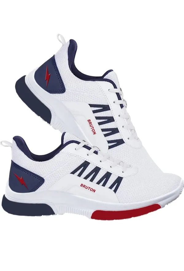 White_Premium_Mesh_Textile_Upper_With_Pvc_Sole_Sports_Shoes_For_Men