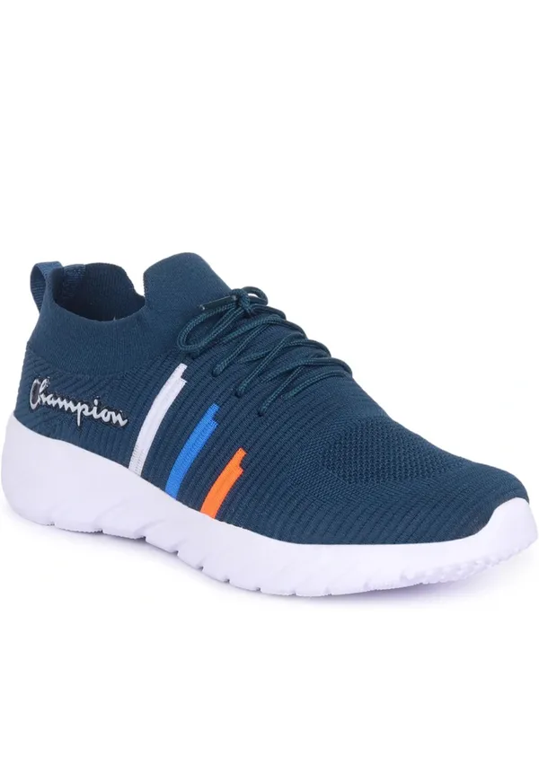 Navy_Blue_Premium_Mesh_Knit_Sports_Shoes_For_Men