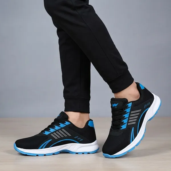 Black_And_Blue_Premium_Mesh_Fabric_Sports_Shoes_For_Men
