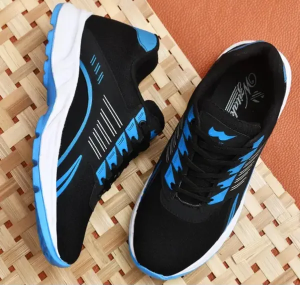Black_And_Blue_Premium_Mesh_Fabric_Sports_Shoes_For_Men