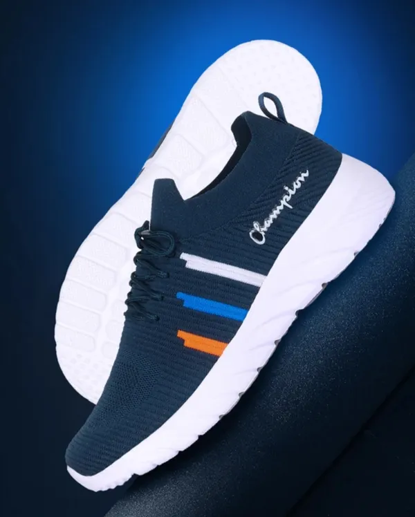 Navy_Blue_Premium_Mesh_Knit_Sports_Shoes_For_Men