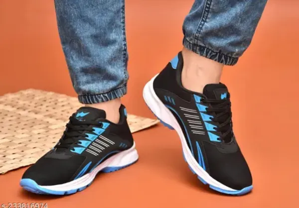 Black_And_Blue_Premium_Mesh_Fabric_Sports_Shoes_For_Men