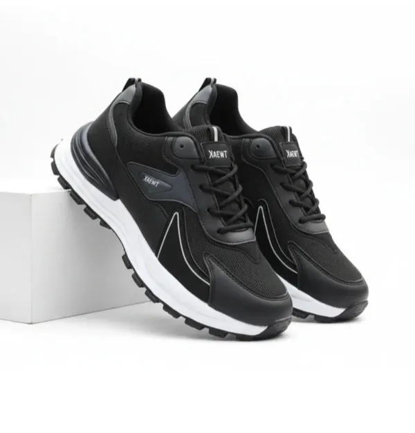Black_Premium_Mesh_Fabric_With_Synthetic_Overlays_Sports_Shoes_For_Men