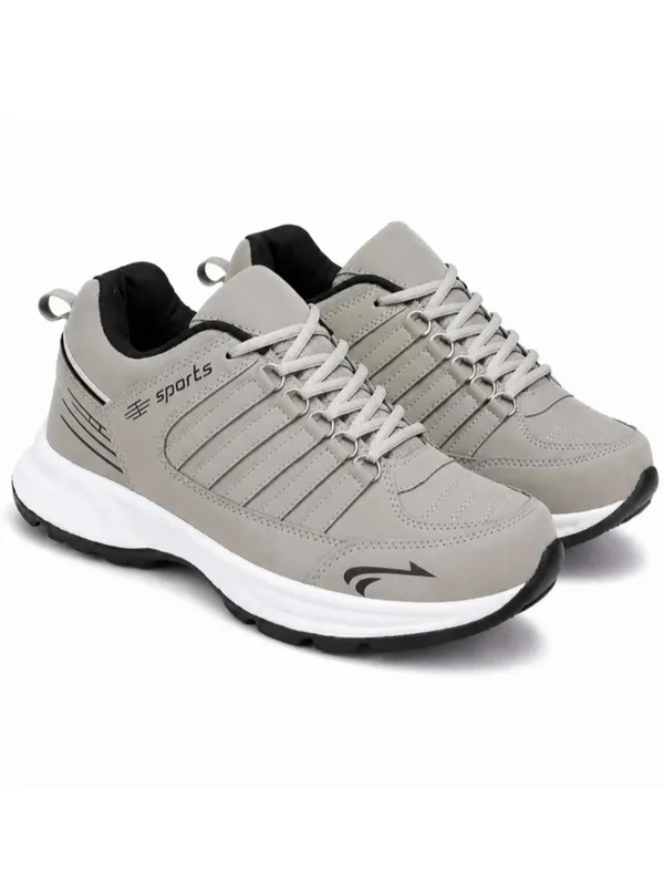 Grey_Premium_Synthetic_Sports_Shoes_For_Men