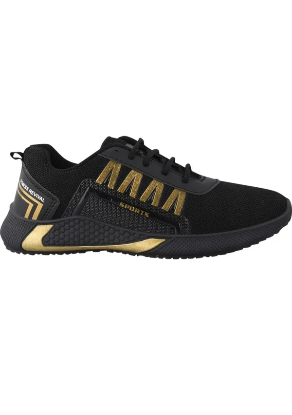 Black_And_Gold_Premium_Mesh_And_Synthetic_Sports_Shoes_For_Men
