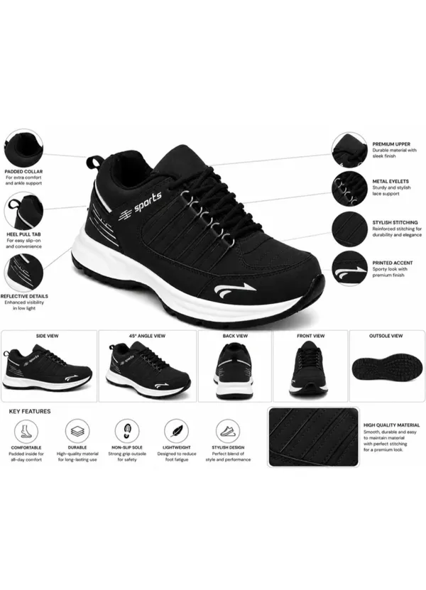 Black_And_White_Premium_Synthetic_Sports_Shoes_For_Men