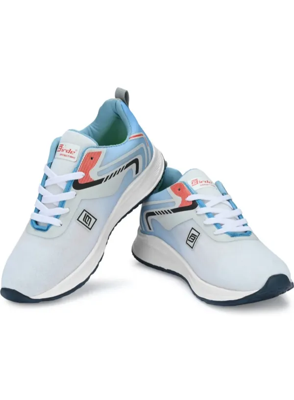 White_And_Blue_Premium_Synthetic_Sports_Shoes_For_Men
