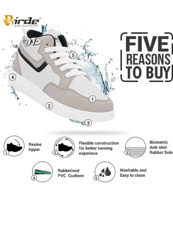 White_Premium_Synthetic_Leather_Sports_Shoes_For_Men