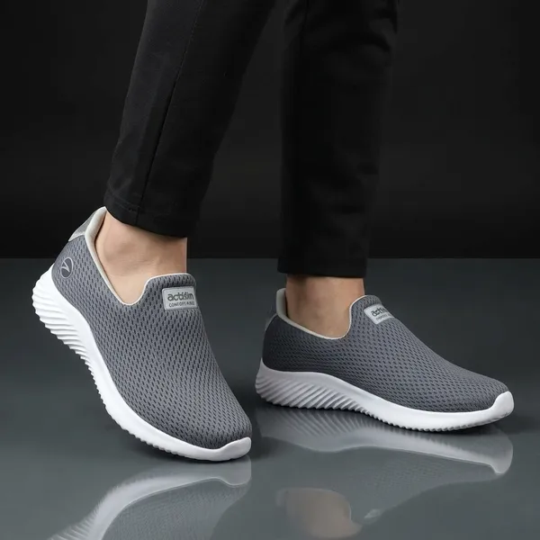 Grey_Premium_Mesh_Sports_Shoes_For_Men