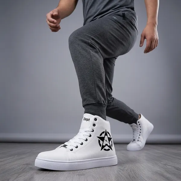 White_Premium_Canvas_Sports_Shoes_For_Men