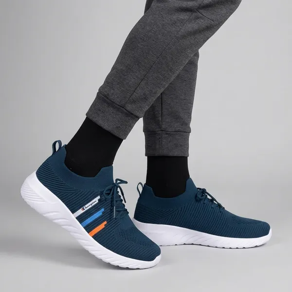 Navy_Blue_Premium_Mesh_Knit_Sports_Shoes_For_Men