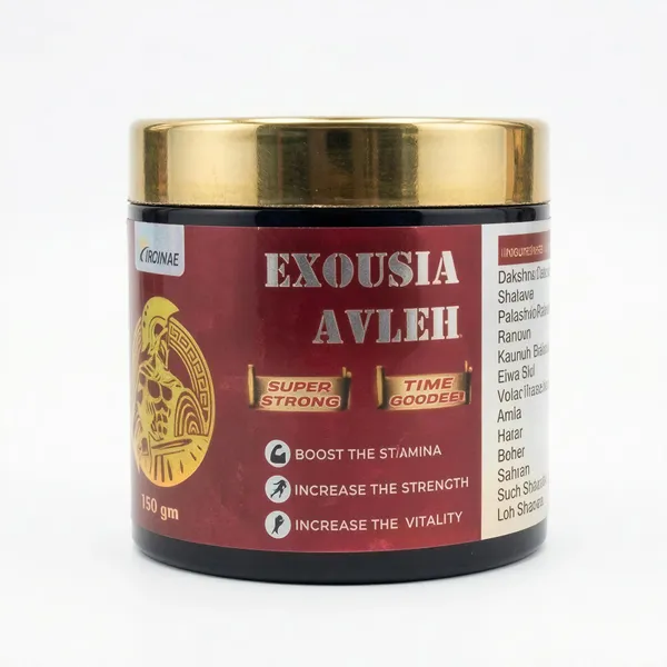 Exousia_Avleh_Shilajit_Shatavari_Ayurvedic_Prash_For_Men