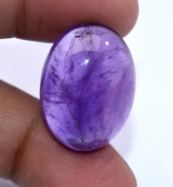 Purple_Natural_Gemstone_Amethyst_Oval_Cabochon_Pendant_Stone