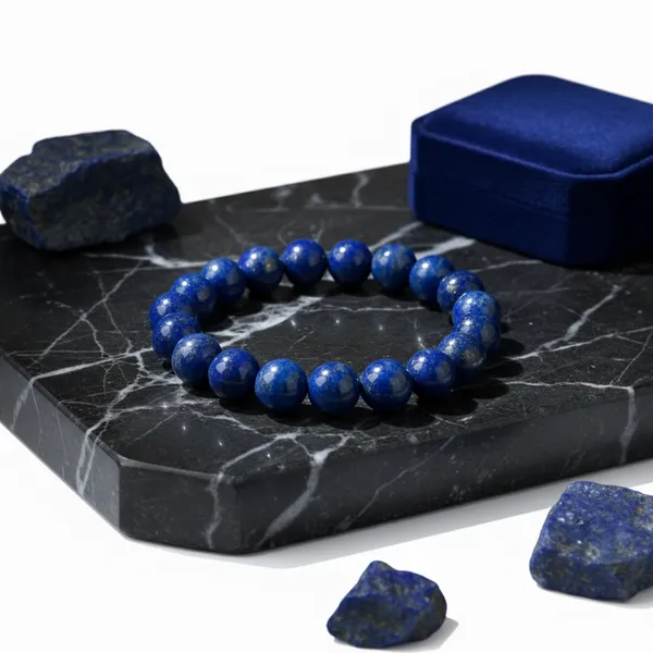 Blue_Lapis_Lazuli_Natural_Crystal_Bracelet_For_Unisex