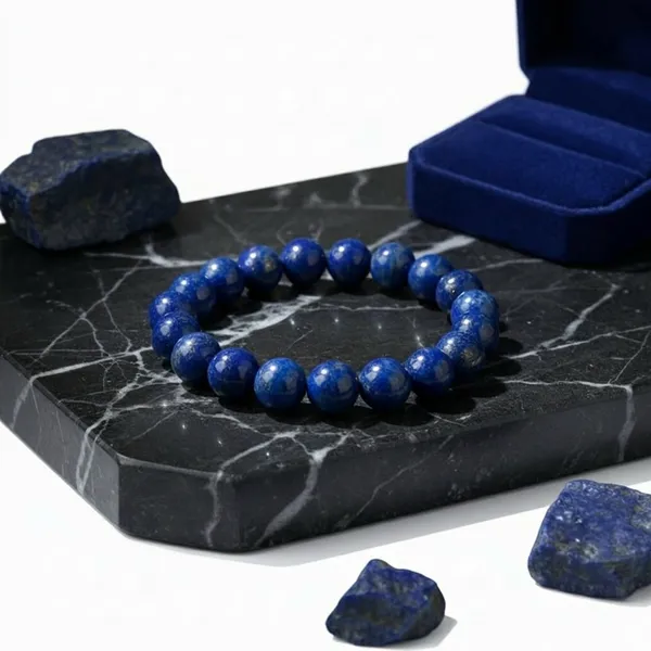 Blue_Lapis_Lazuli_Natural_Crystal_Bracelet_For_Unisex